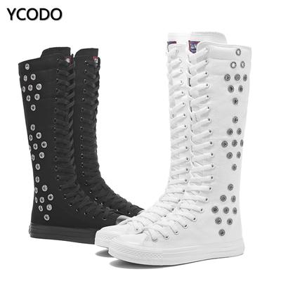 Модная и парусиновая обувь для отдыха для женщин, студенты могут носить Four Seasons