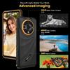 Ulefone Защищенный телефон Armor X31 4G 6,56” Android 15 Смартфон До 12 ГБ ОЗУ 128 ГБ ПЗУ 48 МП NFC Камера ночного видения ИК-излучатель Глобальный