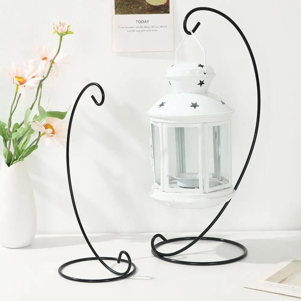 Retro Flower Stand Portable Ecological Bottle Stand Creative Iron Display Stand Flower Plant