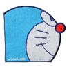 Marushin Doraemon Mini Hand Character Birthday Side 2805011500 Towel, Towel, Cotton, Absorbent, Gift, Die-Cut, Face,