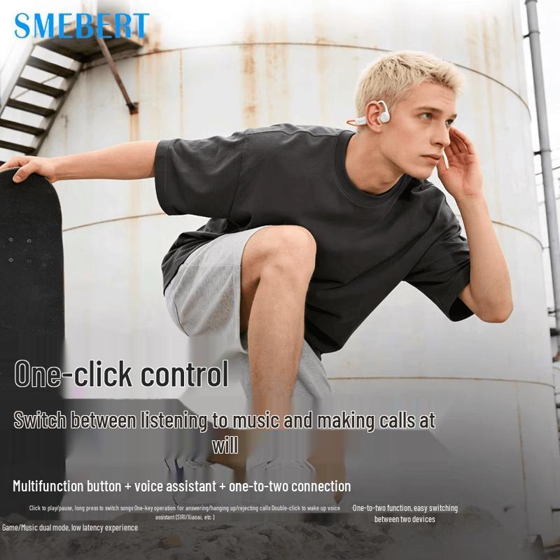 Беспроводные спортивные наушники SMEBERT X27 с костной проводимостью