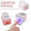 С таймером Лампа для фототерапии, полимеризационная лампа, перезаряжаемая мини УФ/светодиодная лампа для ногтей, салон красоты