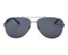 Gucci GG0528S 007 Мужские Авиаторы - Серебряная Металлическая Рамка и Серые Линзы