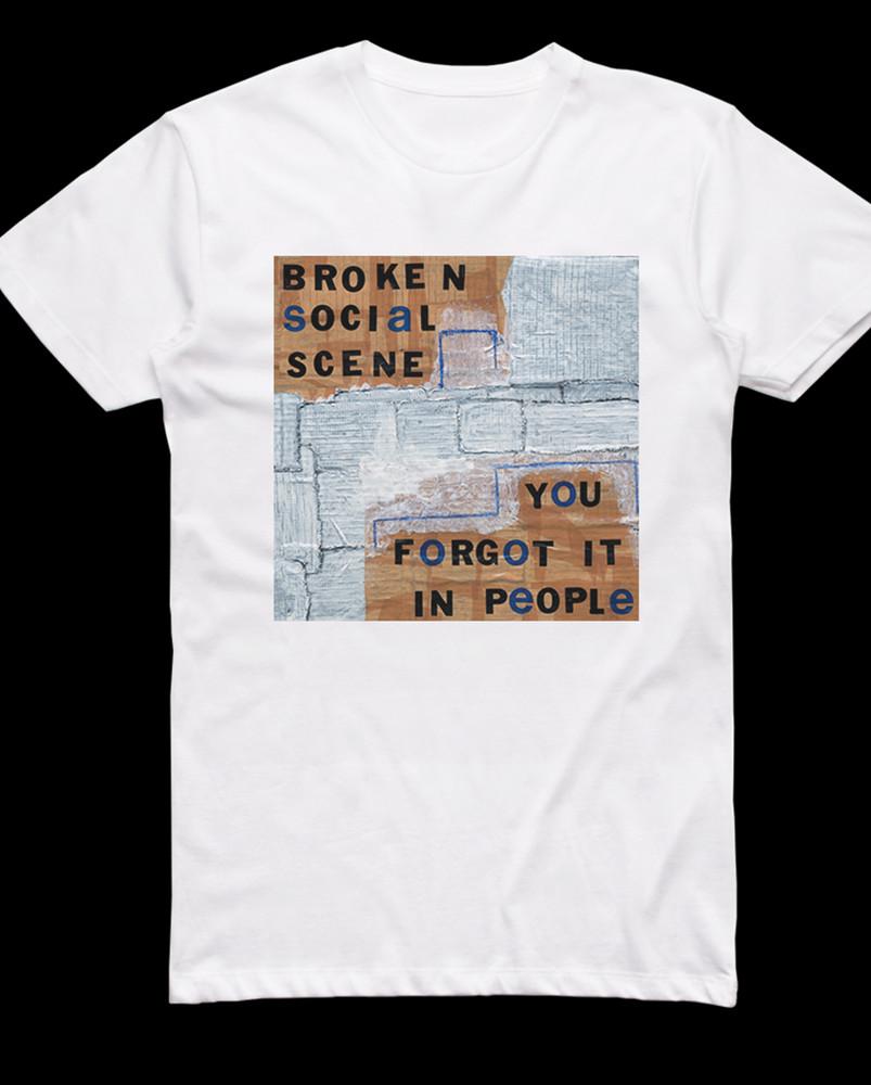 Broken Social Scene band You Forgot It In People white Tshirt Unisex XA141 Unisex T-Shirt