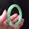 Imitation Jade Bracelet Green Women'S Vintage Round Bracelet Ladies Jewelry Gift