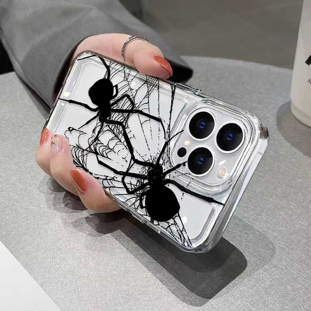 Чехол для телефона с рисунком паука для iPhone 11 Cases iPhone 11 13 15 Pro Max 14 Plus 12 XR X Xs 7 8 15pro 13pro Силиконовые чехлы