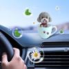 Автомобильная приборная панель Собака Кошка Трясущееся украшение Автомобильные качающиеся головки Игрушка Креативный интерьер автомобиля Кукла Танцор Фигурки Декоративный автомобиль