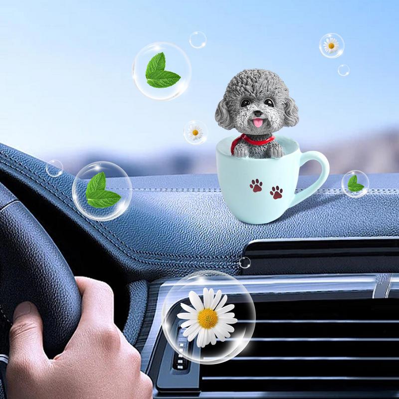 Автомобильная приборная панель Собака Кошка Трясущееся украшение Автомобильные качающиеся головки Игрушка Креативный интерьер автомобиля Кукла Танцор Фигурки Декоративный автомобиль