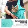 Кошачья сумка-переноска для взрослых кошек, сумка для ухода за шерстью, устойчивая к царапинам, дышащая холщовая сумка для стрижки когтей, моющаяся сумка для кошек, для ухода за когтями