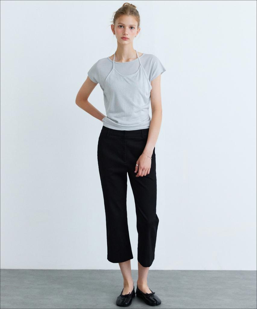 Хлопковые брюки-капри Mixxo_Miwthg906C