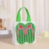 12Pcs Gift Bag Beach Non-Woven Tote Bag Flip Flop Pattern Tote Bag Gift Beach Waterproof Tote Bag Waterproof Multicolor