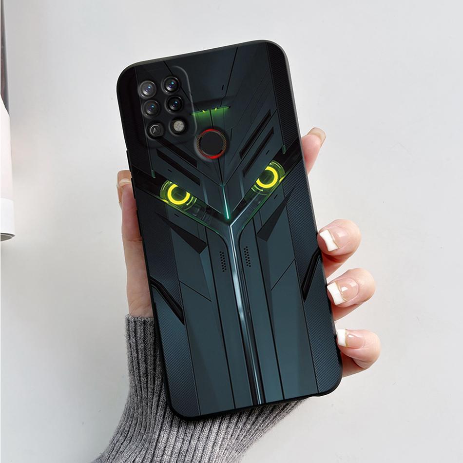 For Tecno Pova Case LD7 LD7j Fashion Marble Cover Matte Phone Case For Tecno Pova Soft Silicone Fundas 6.8'' Back Cover Bumper