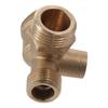 Male Threaded Check Valve Air Compressor Valve  The Old or Broken Check Valve of Air Compressor.