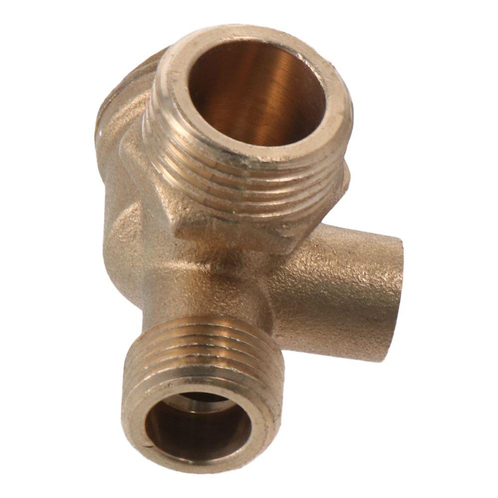 Male Threaded Check Valve Air Compressor Valve The Old or Broken Check Valve of Air Compressor.
