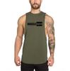 Muscleguys Gym Tank Tops Men Cotton Bodybuilding Clothing Muscle Vest Fitness Sleeveless Cut Arm Sports Singlets