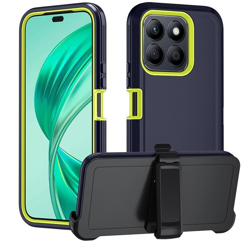 Rugged Magnetic Case for Honor X8b | 360° Rotatable Stand + Anti-Slip TPU+PC | Shockproof Galaxy Cover