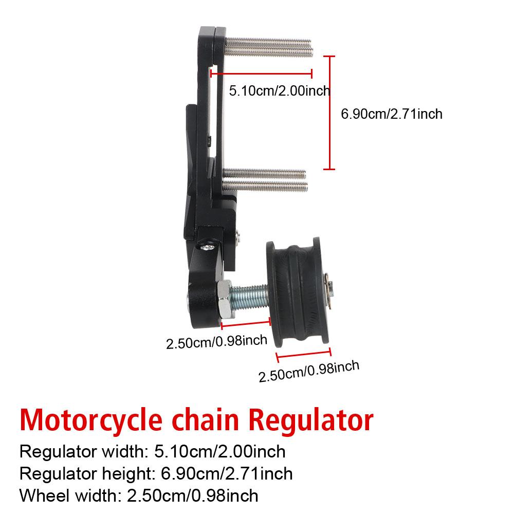 Motorcycle Chain Regulator Pit Dirt Bike Chains Tensioner Automatic Wide Chain Anti Slip Tools Tensioning Chain Adjuster Tools