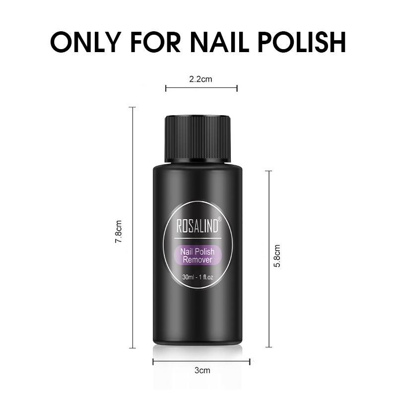 ROSALIND Removes Excess Gel Enhance Shine Sticky Remover Nail Polish UV Gel Sticky Remover Nail Art