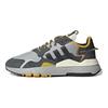 adidas Оригинальные Nite Jogger Тканевые Удобные Нескользящие Низкие Повседневные Кроссовки Унисекс Кроссовки Серые GY0019