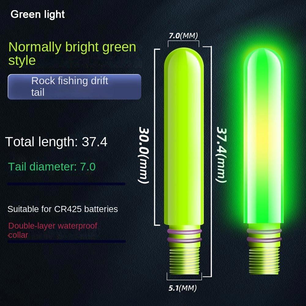 1 шт. датчик изменения цвета электронные поплавки буй супер яркий поплавок для ночной рыбалки cr425 батарея