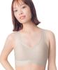 Wireless Cotton Comfortable and KB1031 CB LL Wing/Wacoal Bra, Blend, Breathable, Half-Top,
