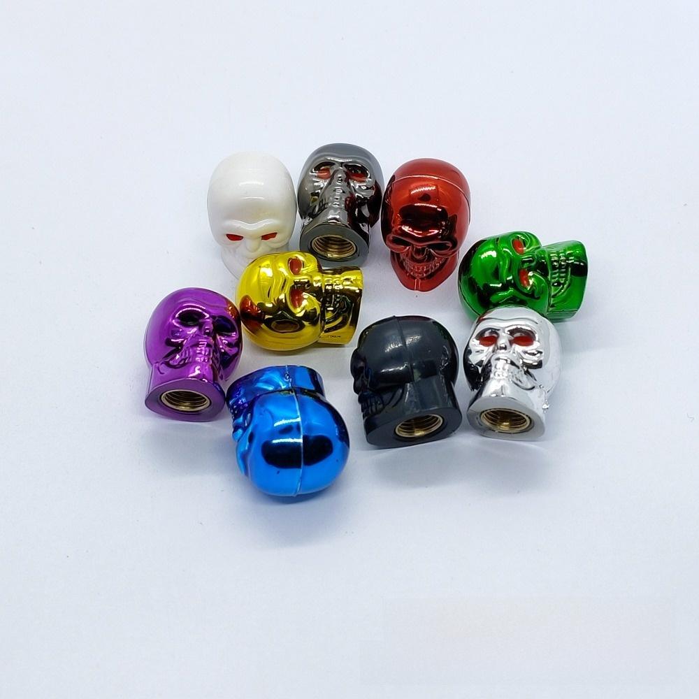 1Pc Dust-Proof Protective Cover Valve Stem Cap Antirust Copper Core Tire Valve Cap Bicycle