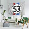 Herbie Stripes 53 Tapestry Decor Art Aesthetic Tapestries for Living Room Bedroom Home Wall Cloth Wall Hanging