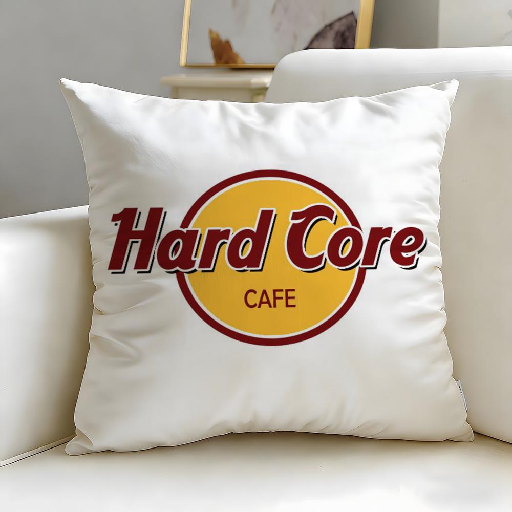 popular brand Hardcore Cafe Cushion Cover Soft & Easy-Wash Pillow Case – Versatile for Couch, Bed, Travel and Office