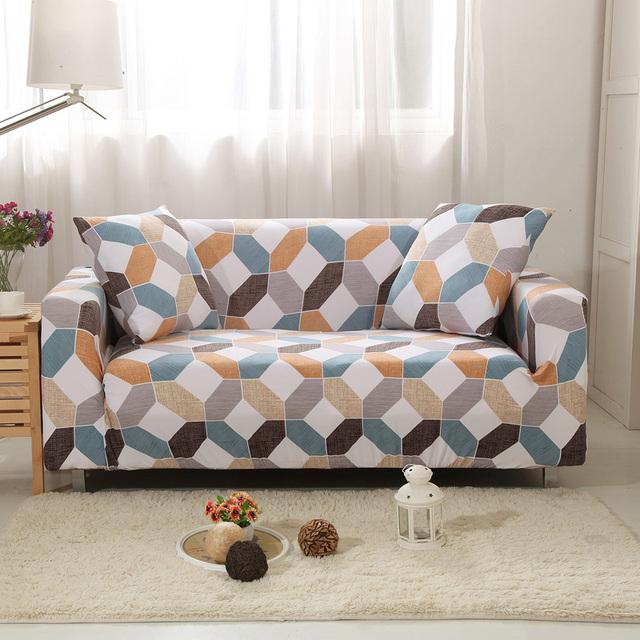 Spandex Sofa Cover Slipcovers Elastic All -Inclusive Couch Case For Different Shape Sofa Loveseat Chair L -Style Sofa Case