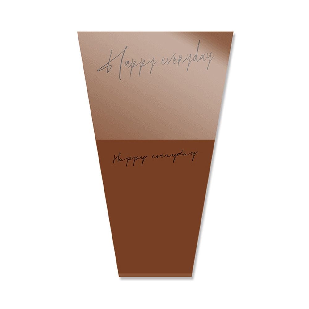 20pcs Pure Color Bouquet Packaging Bags Plastic Gift Bag Flower Packaging Bags Mother's Day