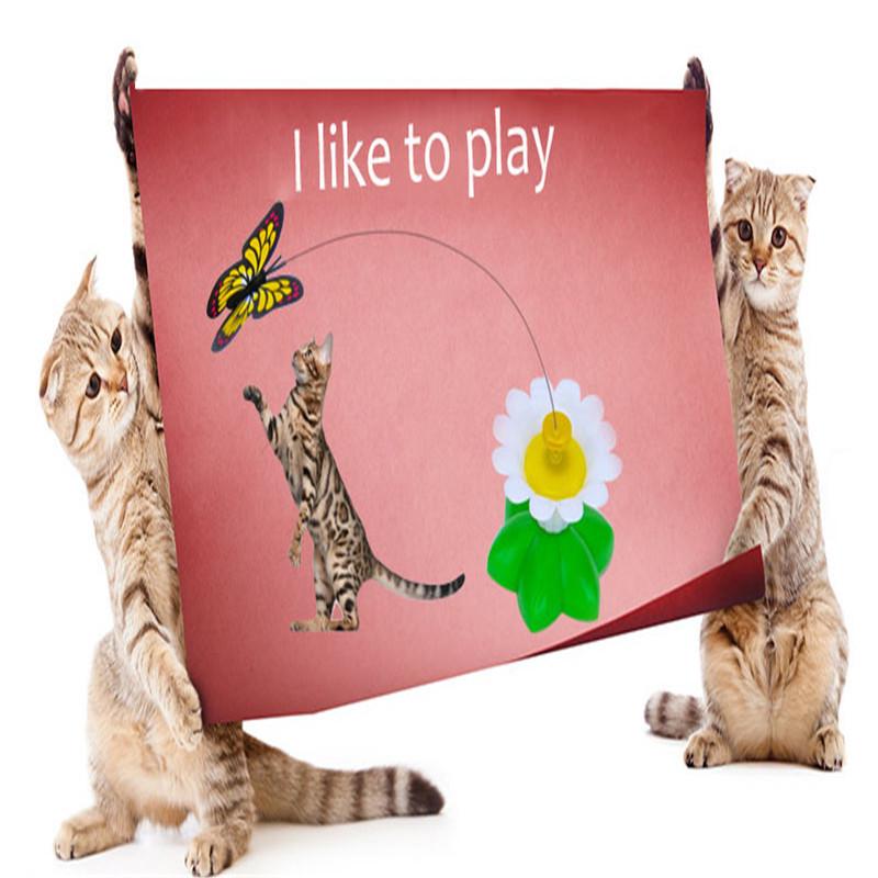 Автоматическая вращающаяся игрушка для котов