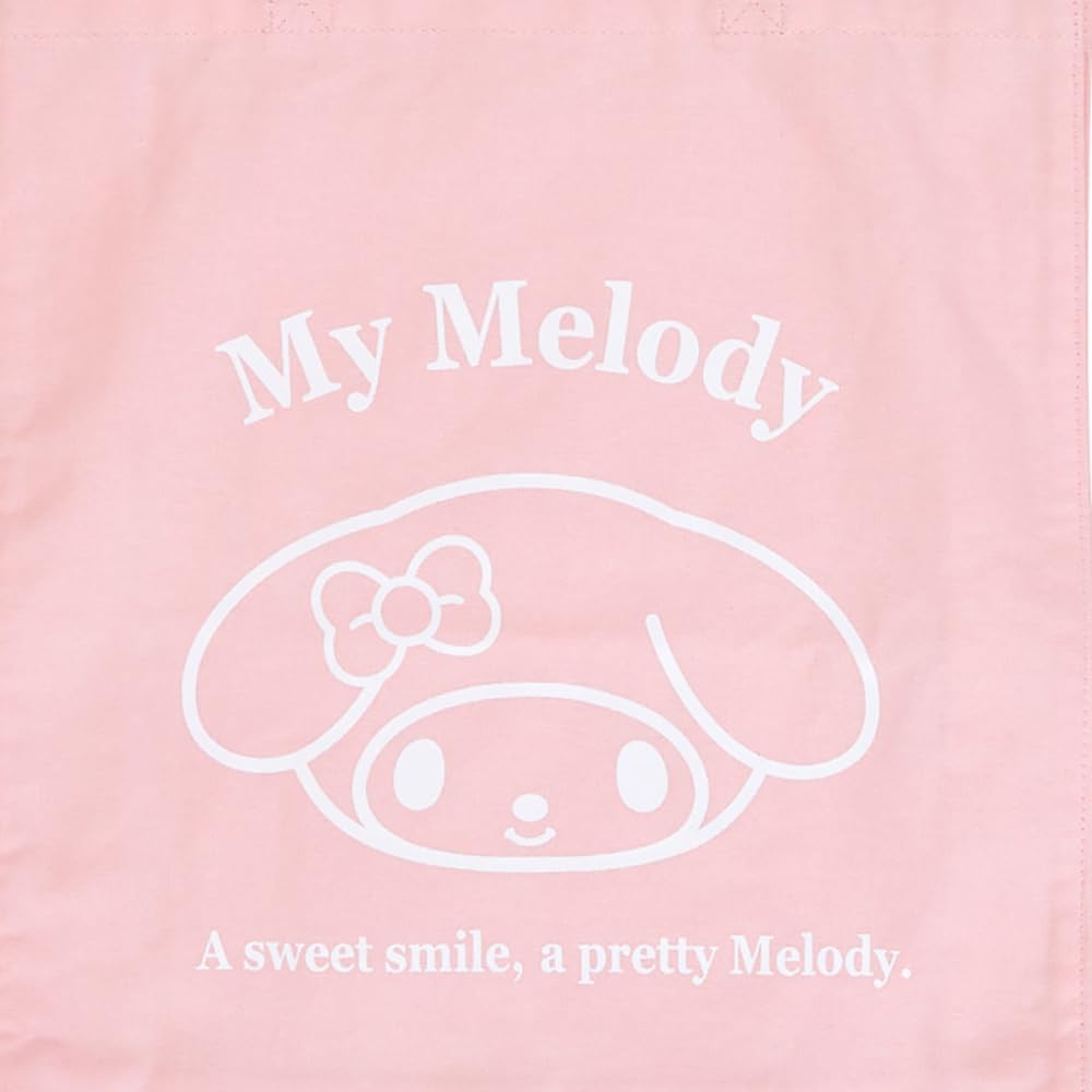 Sanrio My Melody Cotton Tote Bag x 36 x 10 Character Design SANRIO 101974 (40 cm) - -