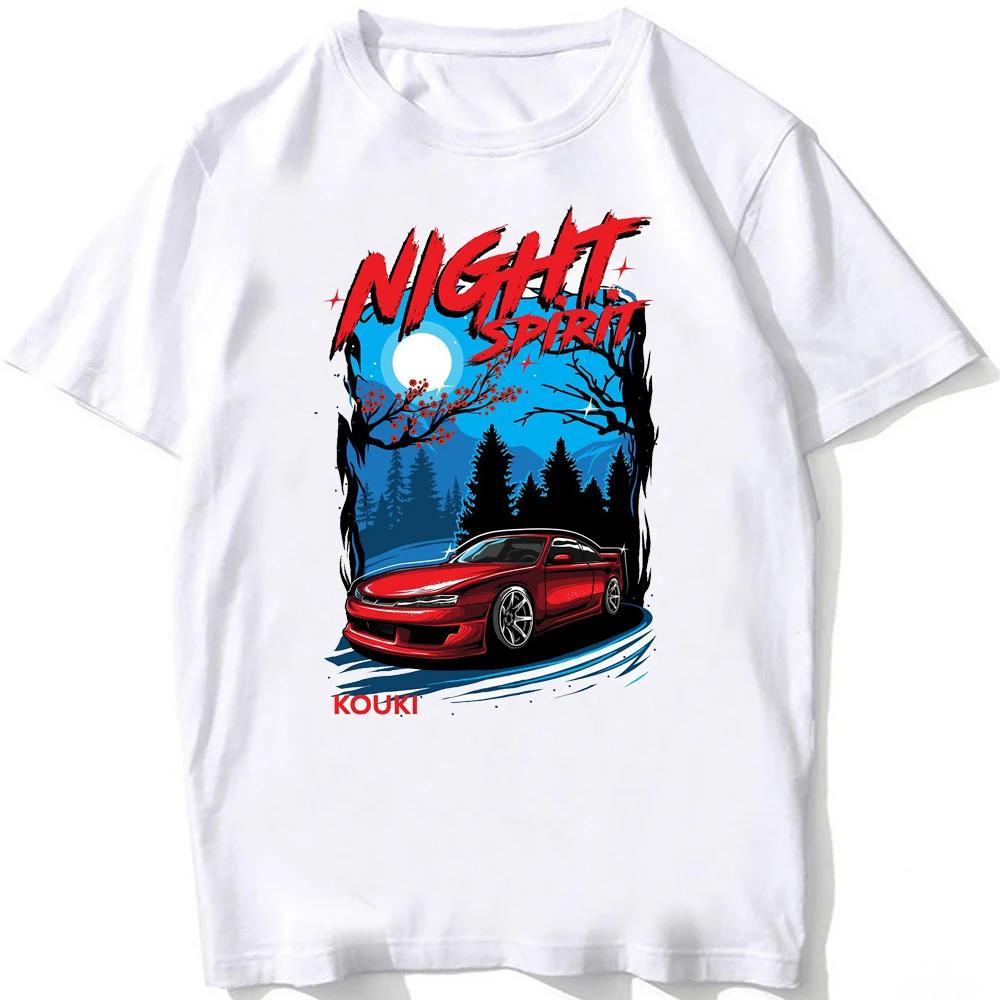 Schassis Silvia S15 Silvia S13 Sr20 Powered Classic Tshirt Silvia S14 Kouki Vs Zenki Style T Shirt Unisex Men Hip Hop Tees Boy