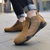 Мужские ботинки Весенне-осенняя обувь Большой размер 48 Отдел Botas Hombre Кожаные ботинки Обувь Кроссовки Ботинки Мужская обувь zapatillas