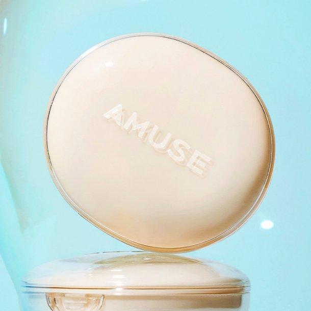 AMUSE Dew Jelly Master Cushion с запасным наполнителем (4 цвета) SPF 38 PA+++ 15 г*2 шт.