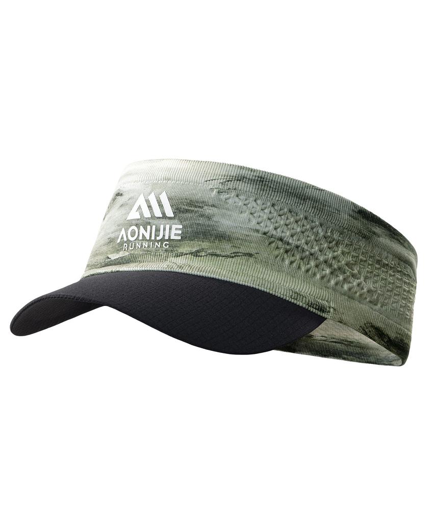Козырек от солнца Oniji Running Elite C61 (Зеленый тай-дай)