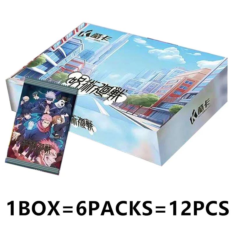 Jujutsu Kaisen Card Warlock Cards Gojo Satoru Fushiguro Megumi Itadori Yuji Cards Anime Peripheral Collection Cards Toy Gift
