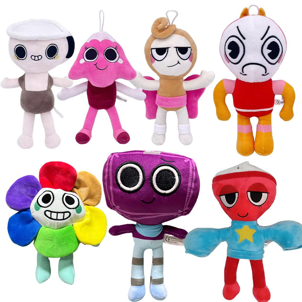 Новая игра Мультяшные плюшевые игрушки Мягкая набивная кукла Плюшевая подушка Милая фигурка Для фанатов Коллекция Подарок Домашний декор Подарок