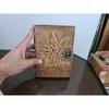 Handmade Leather Journal Diary Celtic Tree of Life Book of Shadow Wicca Vintage