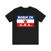 Funny Meme Tshirt Born In Yugoslavia (Usa) Weird TShirt Dank Meme Funny Usa Joke Silly Shirt Meme Gift