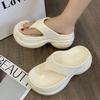 2025 Fashion Women Platform Flip Flops Summer Beach Non Slip Thick Bottom Slippers Woman Clip Toe Wedge Sandals Outdoor Slides
