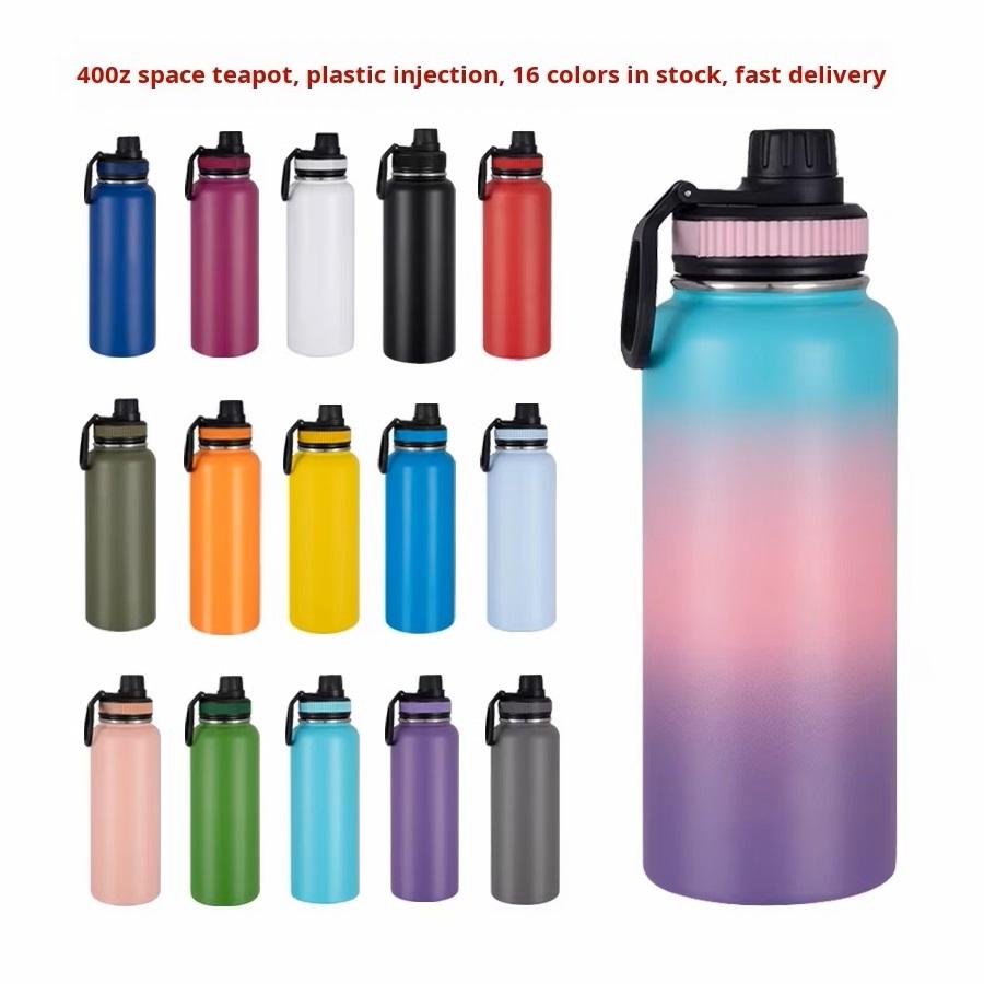 40oz Space Jug Double Vacuum Wide Mouth Travel Camping Water Bottle Gym Water Bottle Thermal Flask for Sports