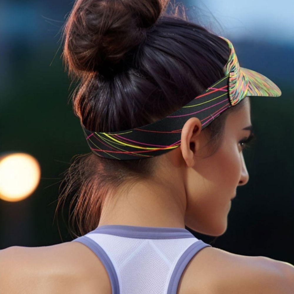 Дышащая шляпа-цилиндр с открытым верхом, быстросохнущая спортивная шляпа, летняя кепка-козырек без верха, женская, мужская