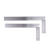 Stainless Steel Square Right Ruler Angle 90 Turning Ruler Woodworking Measuring Tool Gauge Angle Square Ruler 250/300Mm