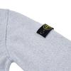 STONE ISLAND Свитер Логотип Значок V-образный вырез Однобортный Длинный рукав Детские свитеры Синий 7916519Z6-V0093