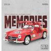 1/32 Benz 300SL 35# Винтажный Классический Сплав Литой Модель Автомобиля Ретро Классический Автомобиль Хобби Коллекционные Гоночные Игры для Детей Подарки