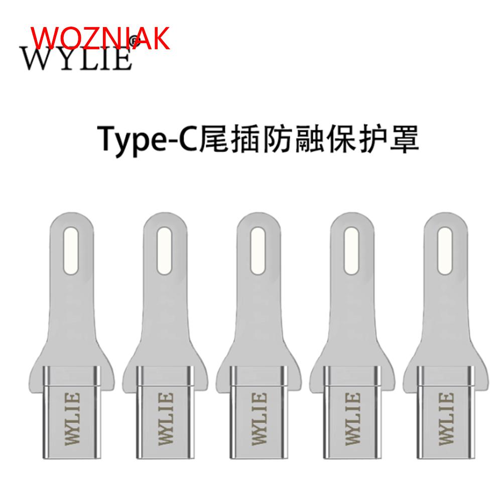 WYLIE Защитный колпачок от плавления для разъема Type-C, Инструменты для ремонта и разборки, Защита интерфейса