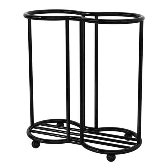 Держатель для бумажных стаканчиков для кухни, полый дизайн, 2 отделения, универсальный органайзер для одноразовых стаканчиков, стойка для хранения на офисной столешнице