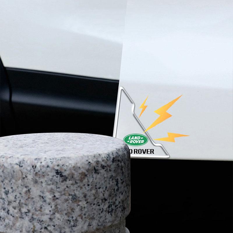 2 шт. Накладки на углы дверей автомобиля Защитная наклейка от царапин Стайлинг для Land Rover SVR Discovery Freelander 3 SVR L320 L330 Evoque Defender Range Rover