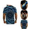 Vibrant Funny Hypnosis 3d T-shirt For Men And Women With Soft Casual Short Sleeves
